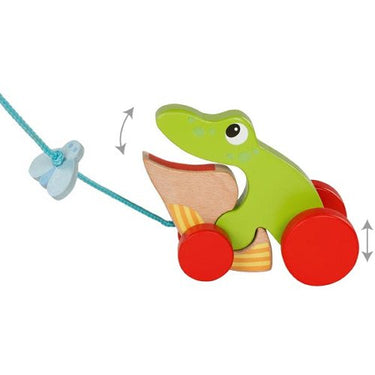 Goki - Pull Along Frog